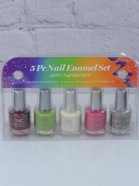 NWT NICKA K NK Nail Enamel / Nail Polish 5 pc Set